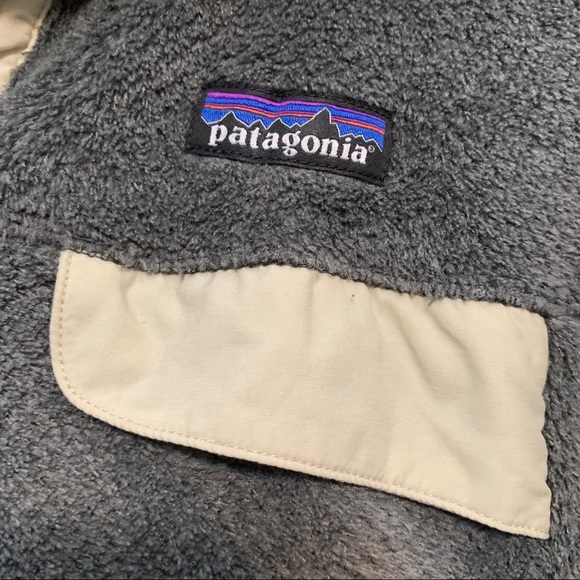 Patagonia Polartec Thermal Pro Gray Popover Size Medium - Picture 4 of 9